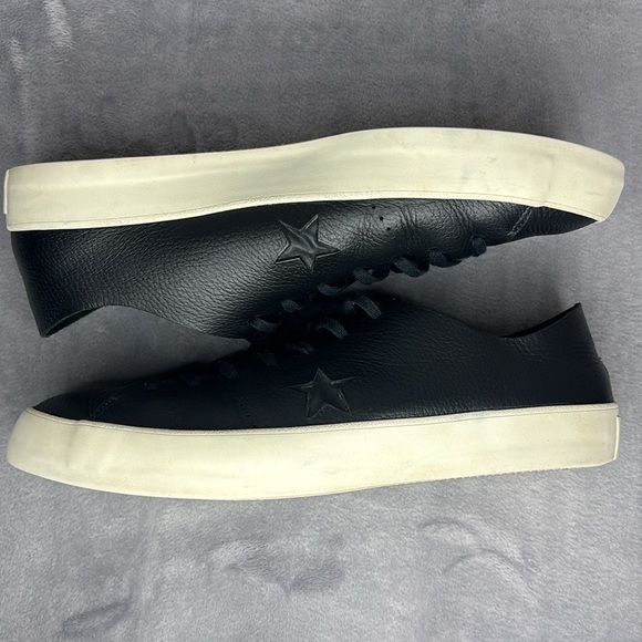 🔥🔥🔥 Converse One Star Prime Ox Black Leather Size: Men 11 Women 13🔥🔥🔥 - Picture 9 of 10